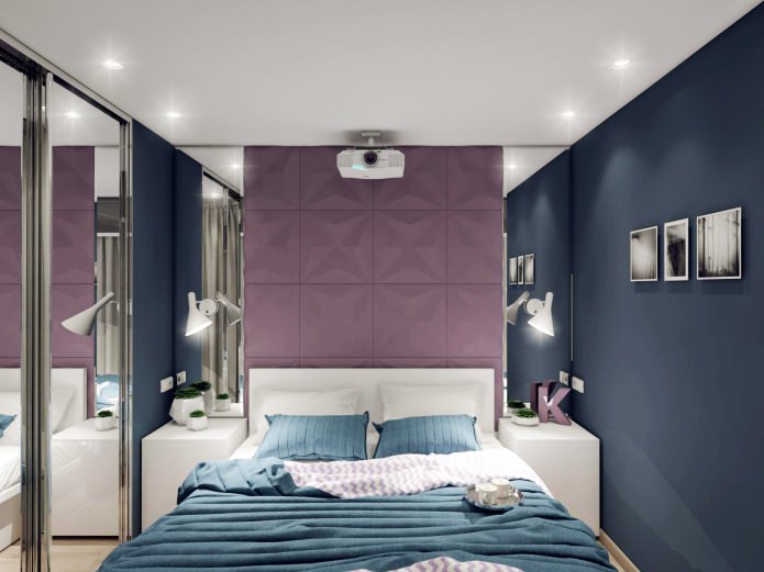 yatak odası tasarımı 7.43 sq. m.