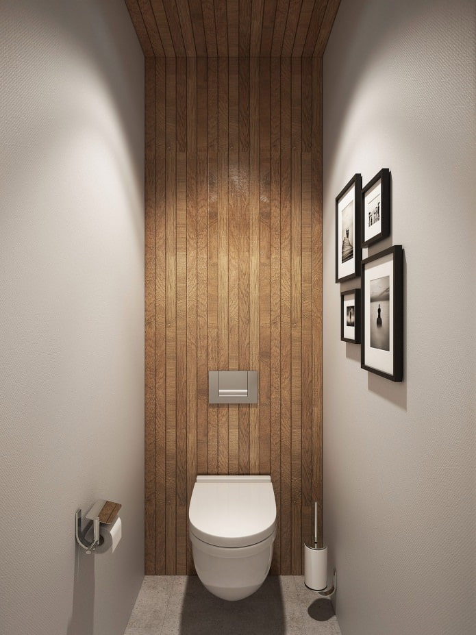 Design eines kleinen Badezimmers