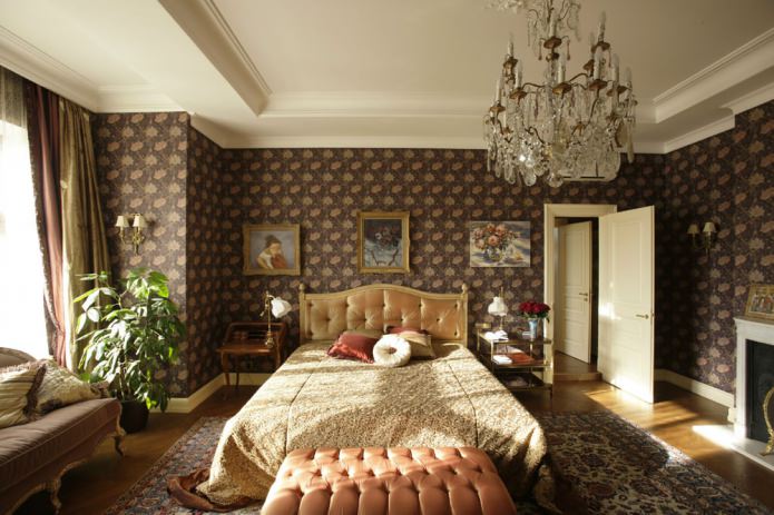 english style bedroom design