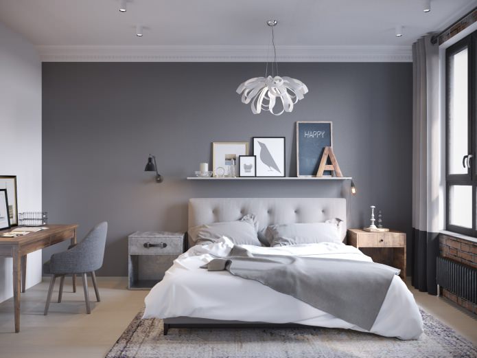 modern yatak odası