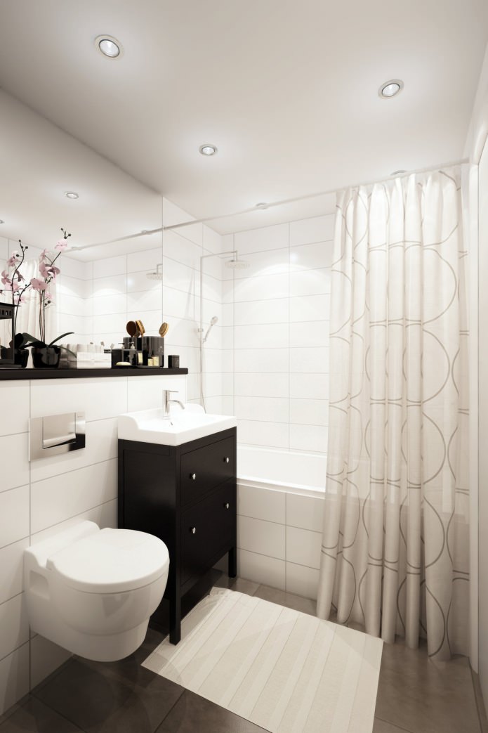 mūsdienīgs vannas istabas dizains