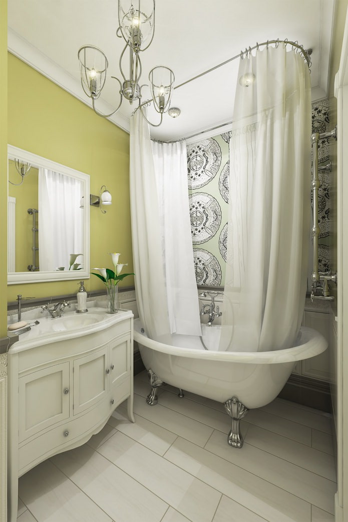 baño de diseño de estilo clásico