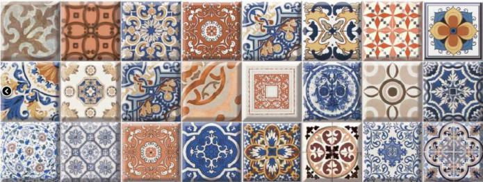 azulejos estilo patchwork