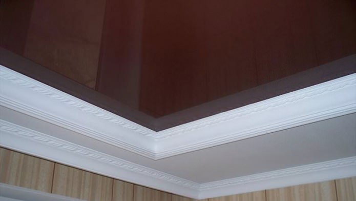 ceiling plinth for stretch ceiling