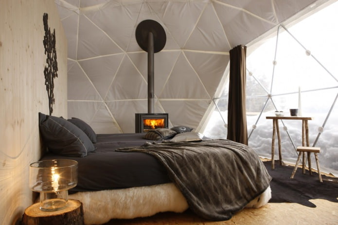 eco-friendly bedroom interior