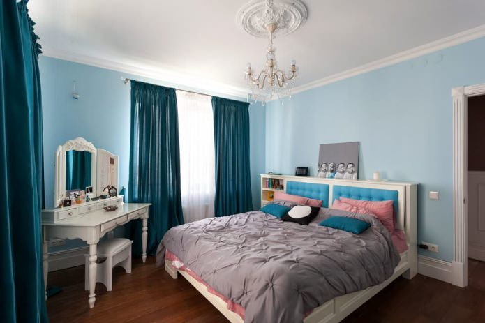 ห้องนอนสีน้ำเงิน