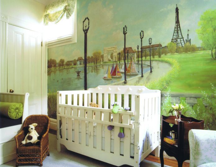 malowanie w pokoju dziecinnym