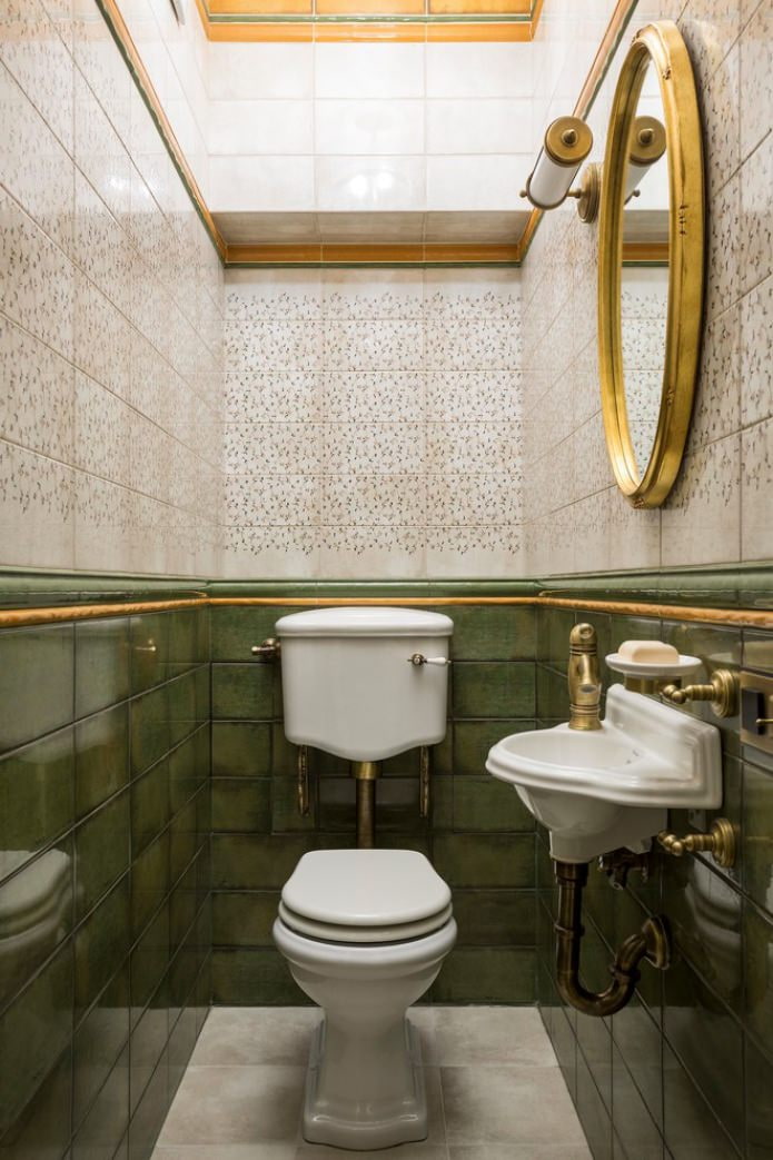 banheiro clássico pequeno