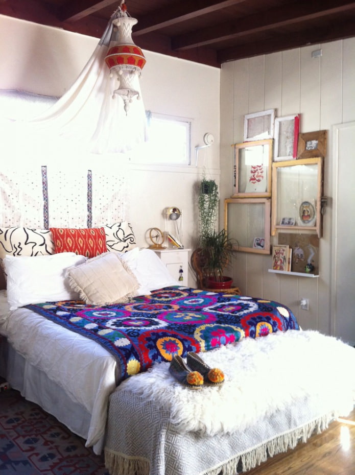 boho style bedroom decor