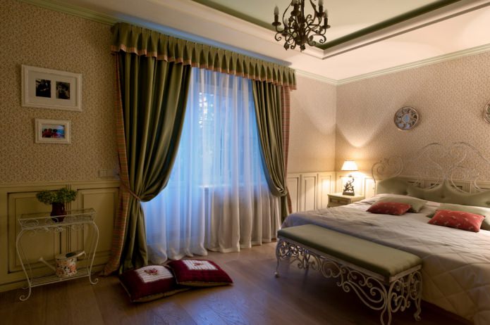 Dormitorio de estilo italiano