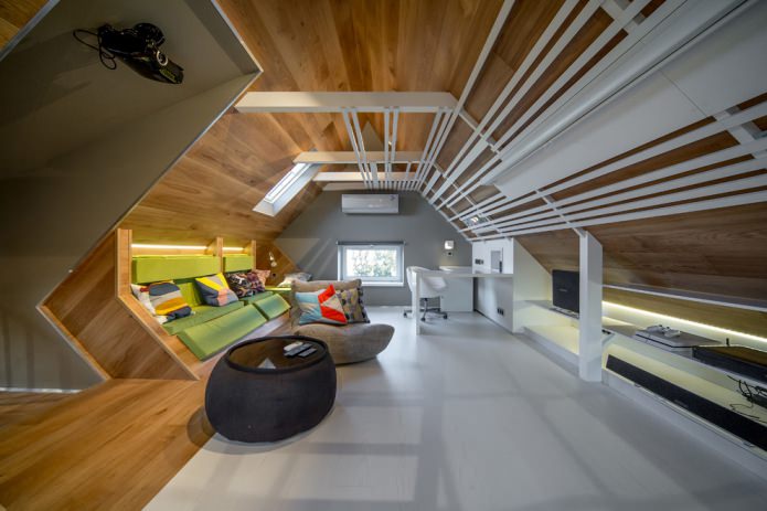 attic modern style