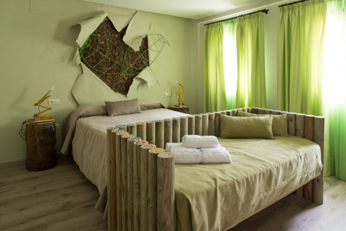 papel tapiz de color verde en estilo ecológico