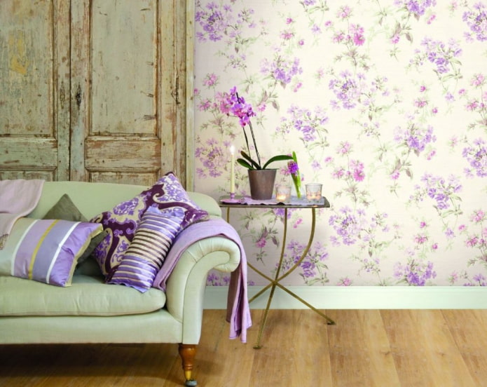 floral paper wallpaper