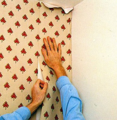 Pokrivanje tapeta u uglovima
