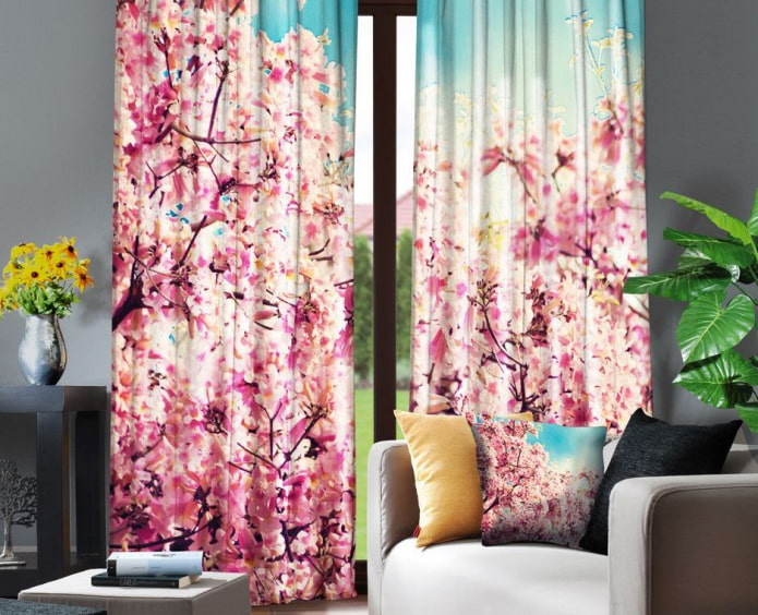 cortinas de sakura