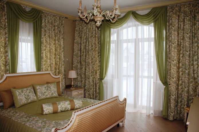 tappeti verdi in camera da letto