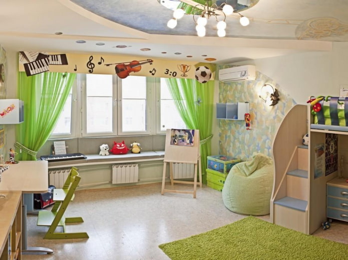 παιδικό δωμάτιο για ένα αγόρι