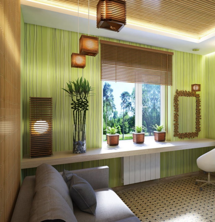cortinas de bambu ecológicas