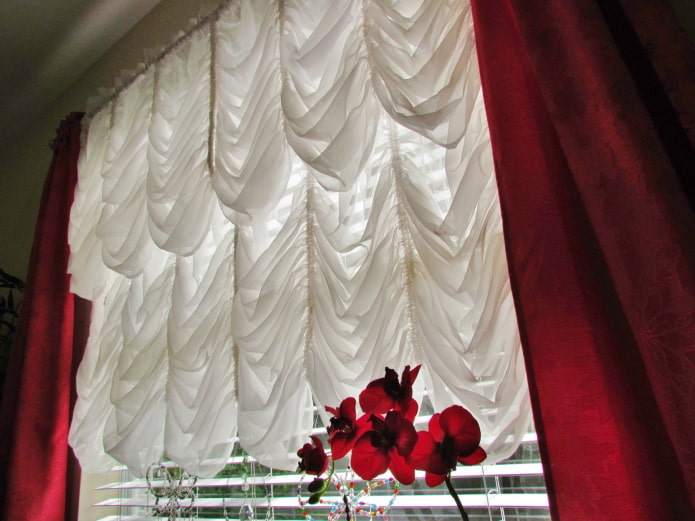 cortinas de véu francês