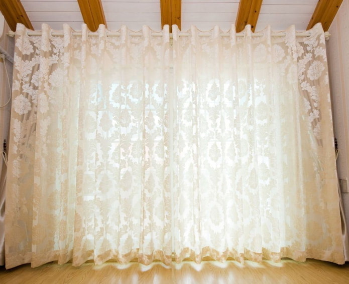 cortinas de renda