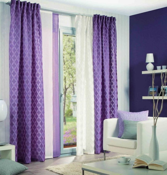 geometric curtains