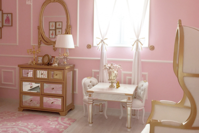 Interior aur roz