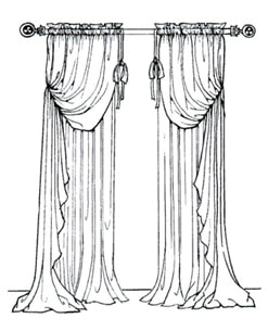 italian curtains