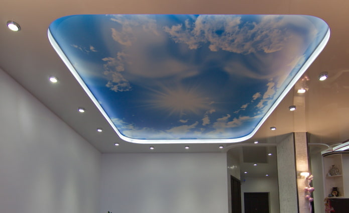 soaring sky ceiling structure