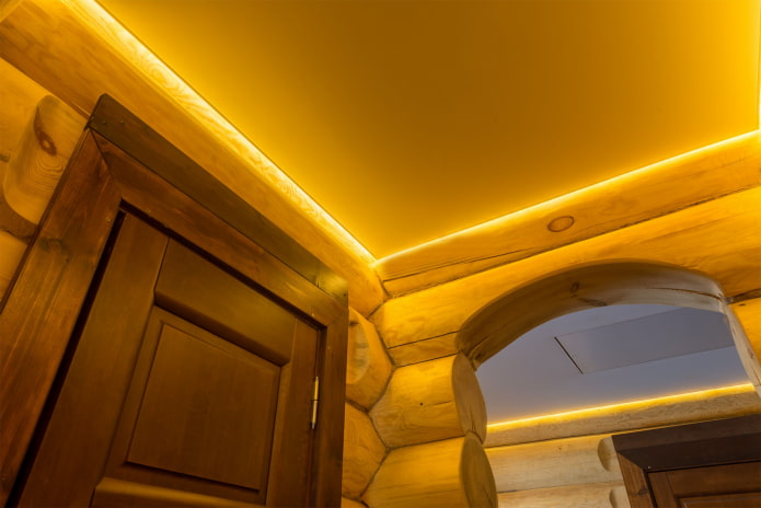 soaring design with yellow backlight