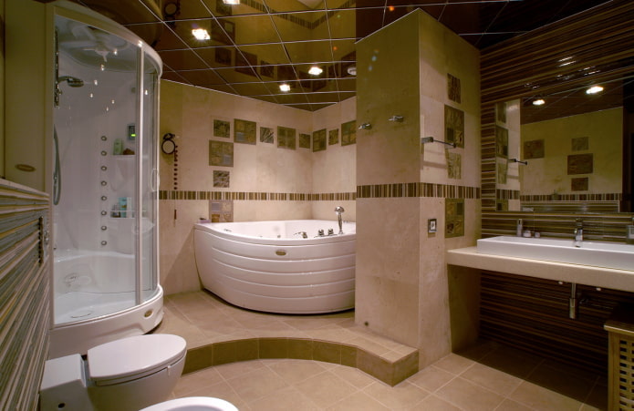fürdőszoba felfüggesztett szerkezet