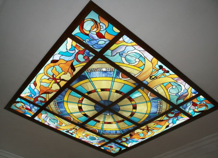 tiffany stained glass ceiling