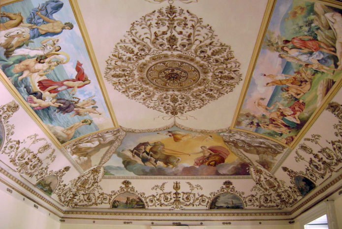 fresco på taket