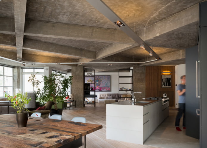 betonipalkki katto