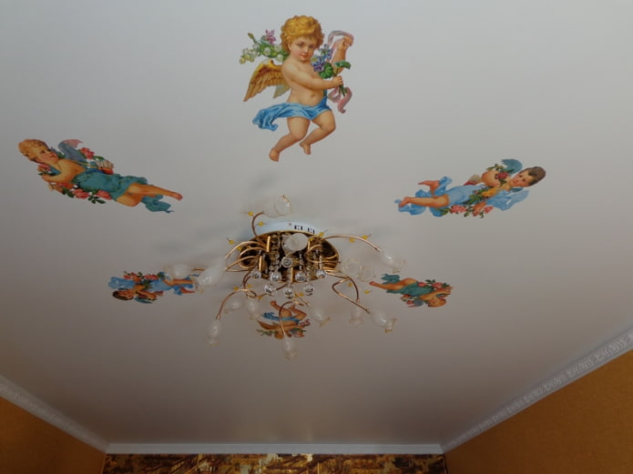 angeli sul soffitto