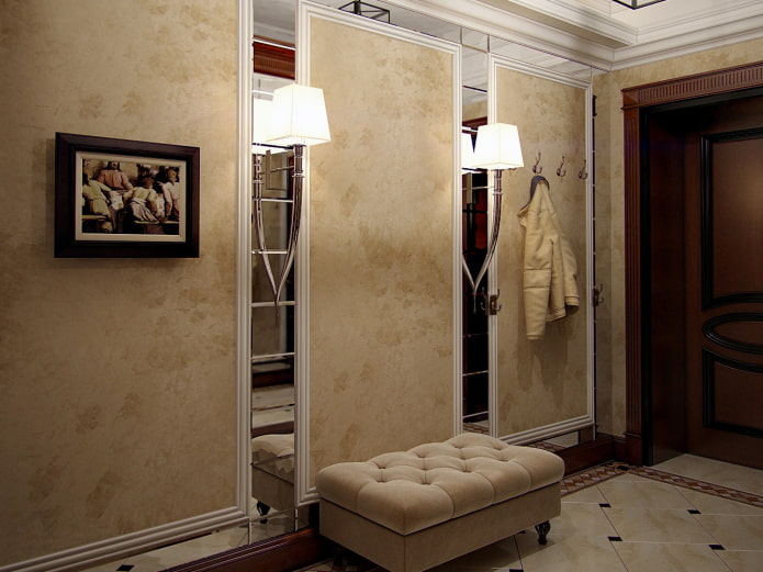 classic style stucco plaster