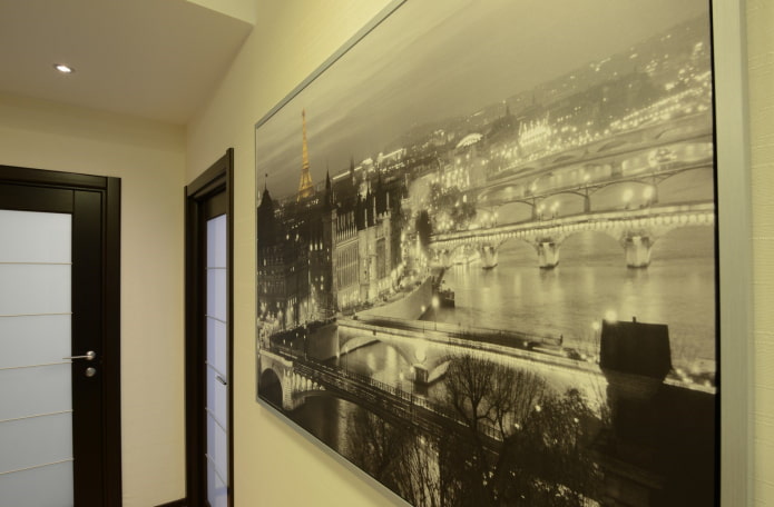 hình ảnh của thành phố ở hành lang