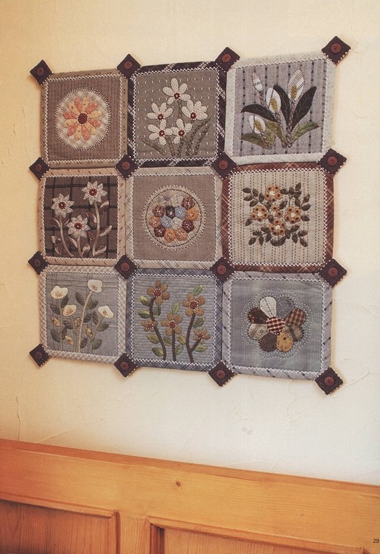 panel dapur patchwork