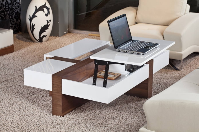 convertible coffee table
