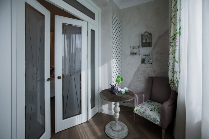 Interiérové dvere so sklom: 70+ fotografií v interiéri, krásne nápady ...