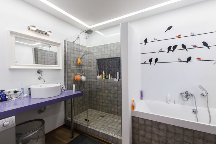 gri karo duş odası