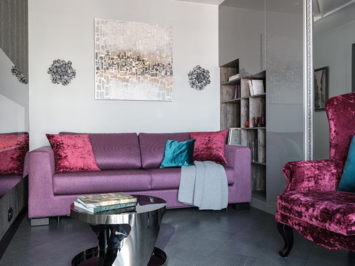 lavender color furniture