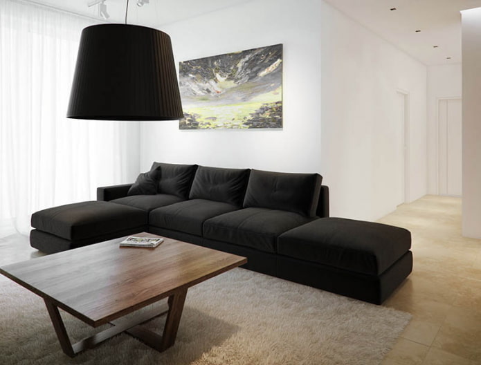 minimalistický interiér