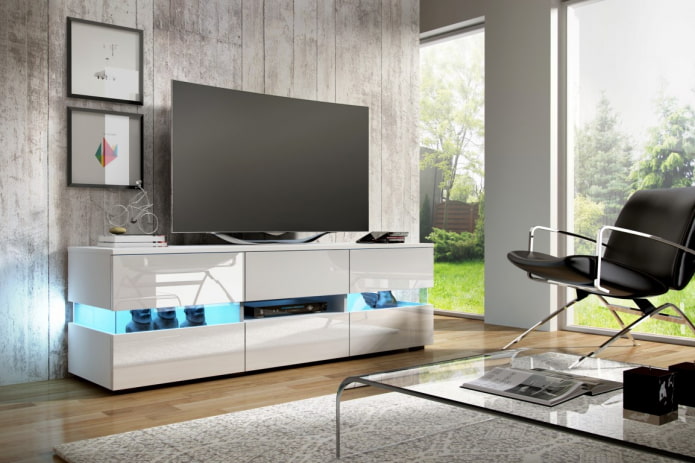 meuble tv high-tech