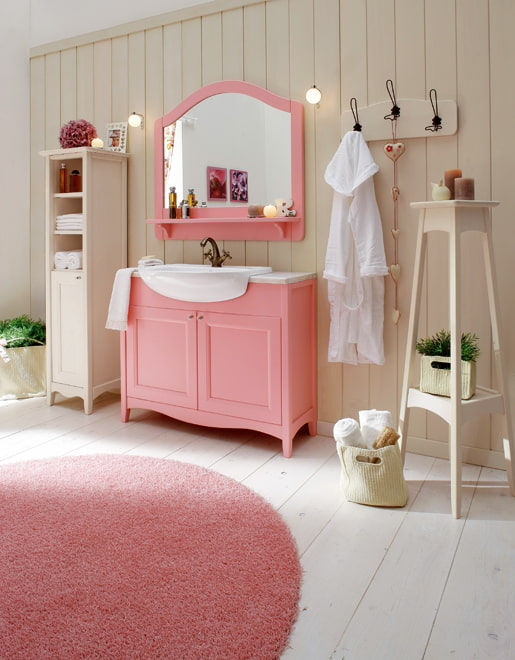 Muebles de baño de estilo provenzal