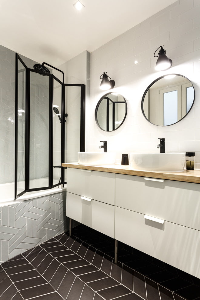 Dekoracija kupaonice u skandinavskom stilu