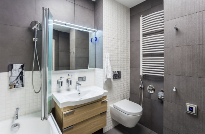 vonios kambario dizainas buto interjere 40 kvadratų