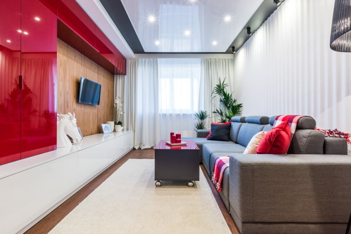 apartmen pangsapuri 50 segi dalam gaya moden