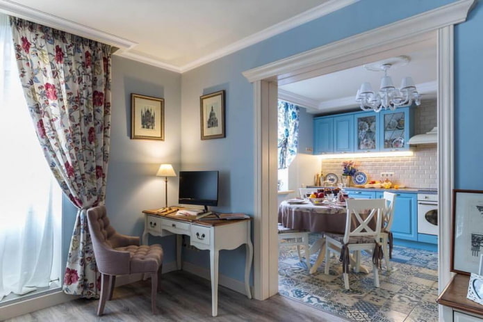 appartement intérieur 50 places de style provençal