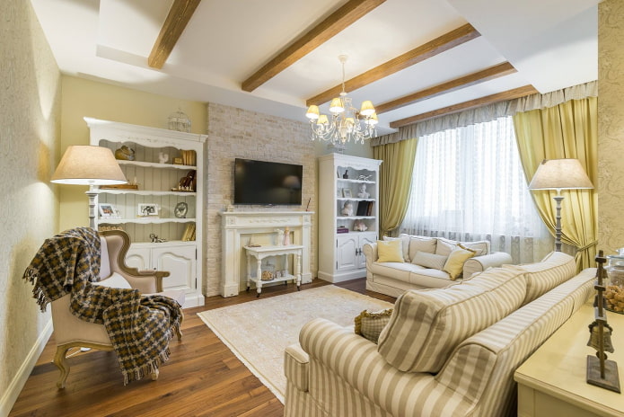interior d’apartaments de 100 places en estil provençal