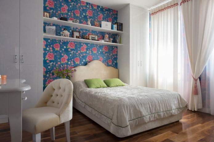 dekorace ložnice pro dospívající dívky